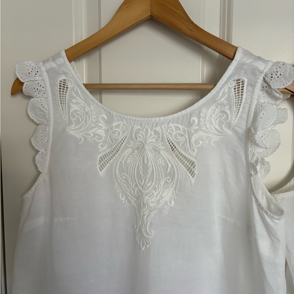 Sezane Robe Margot white - Picture 8 of 13